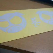JDM Style Sticker angry pig double 