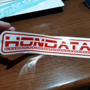 JDM Style Sticker hondata 