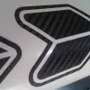 JDM Style Sticker wakaba carbon