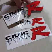 JDM Style Sticker civic typeR set